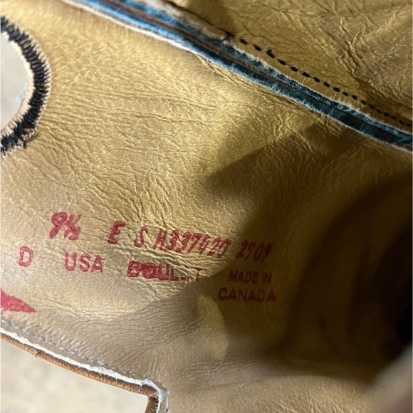 Custom Boulet, cowboy boots, men’s 9 1/2 - Picture 6 of 7